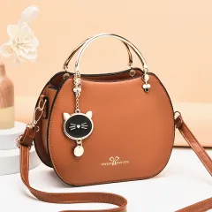 Women's Fashion Simple Girl Style Shell Bag - Yellow - View 1