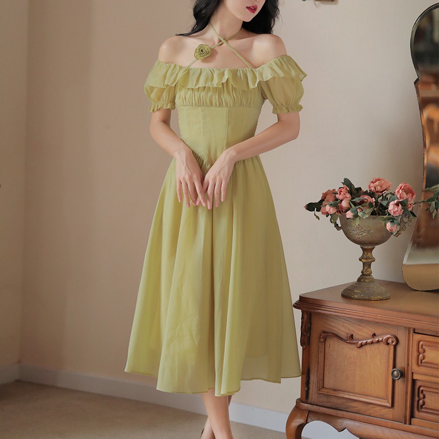 French Vintage Dress Children's Summer