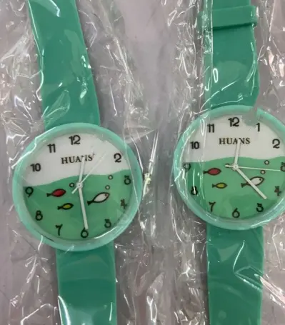 Children Watch For Girls Color Silicone Strap
