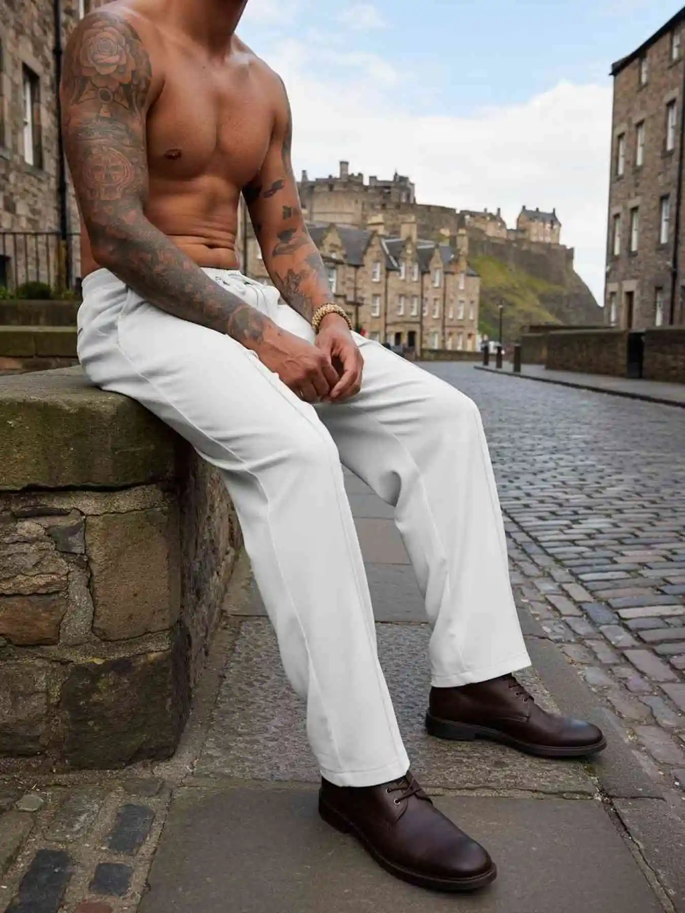 Casual Pants, Trendy And Fashionable Men's Long