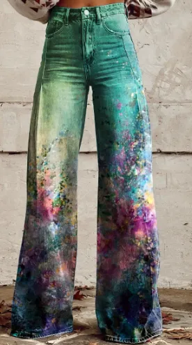 Women's Casual Pants Thin Imitation Jeans 1Style - Shop at LoveMi