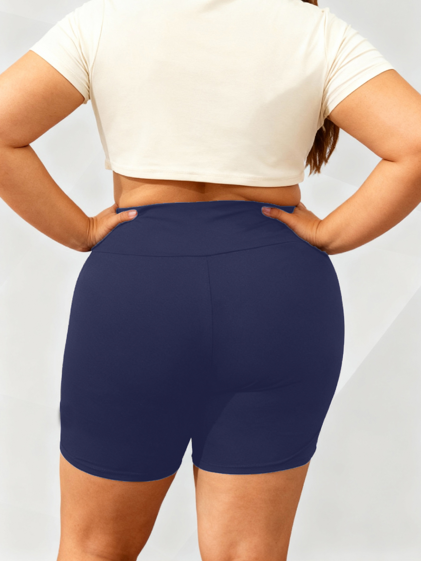 High Waist Biker Shorts, picture 2 of 6