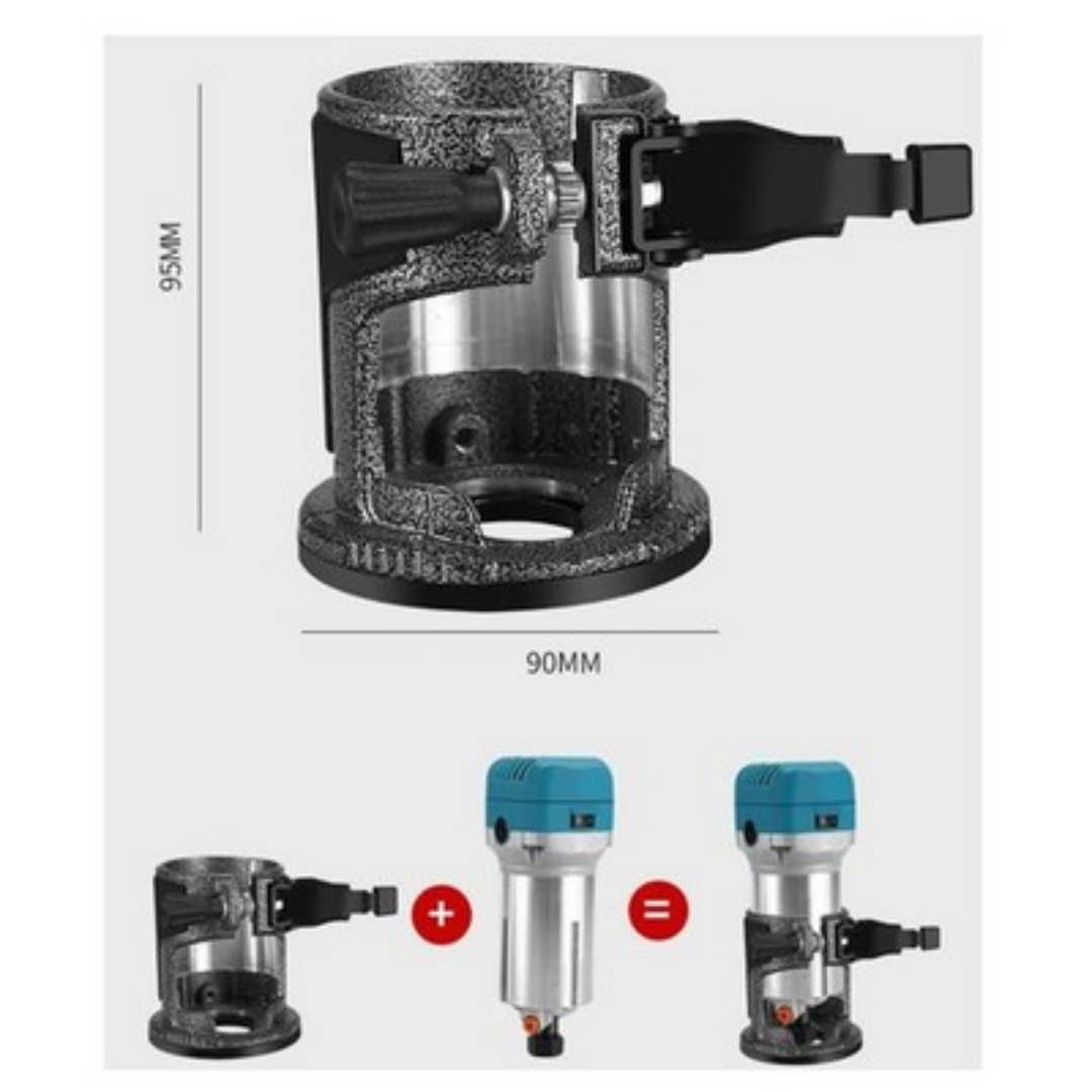 Woodworking Trimmer Router Base Spare Accessories Power Tool Protective Straight