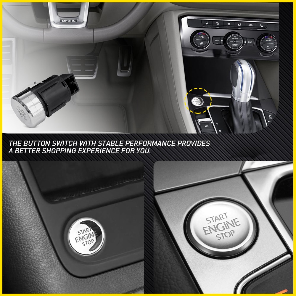 For VW Tiguan - 5NG959839 Start Engine Stop Button Ignition S Witch — image 11