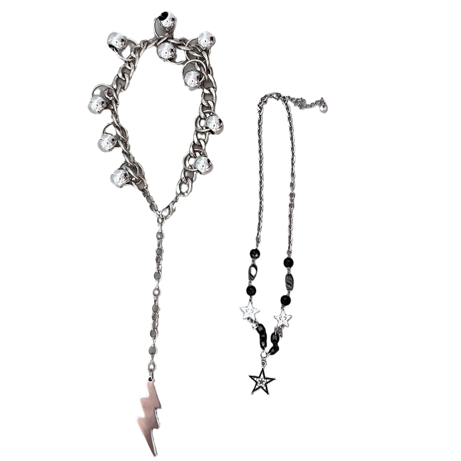 Punk Goth Heavy Industry Beads XINGX Necklace
