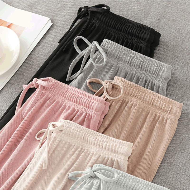 Title 5, Womens Wide-leg Pants Summer Loose Plus Size C...