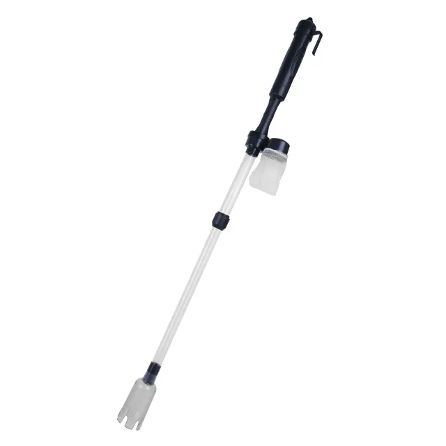 Battery Operated Aquarium Vacuum Gravel Cleaner Grey - Shop at LoveMi