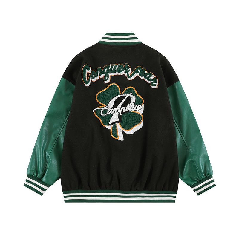 Casual Fashion Versatile Loose Letter Print Coat