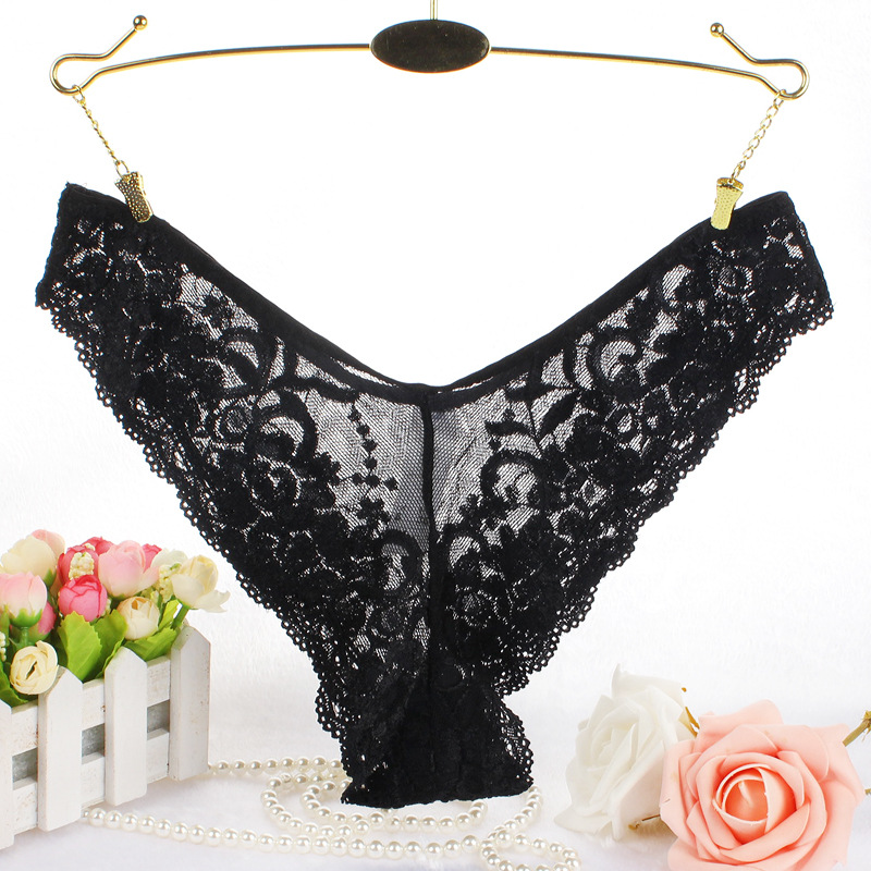 Title 4, Low Waist Triangle Lace Womens Panties for ult...