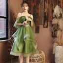 Green Short Style