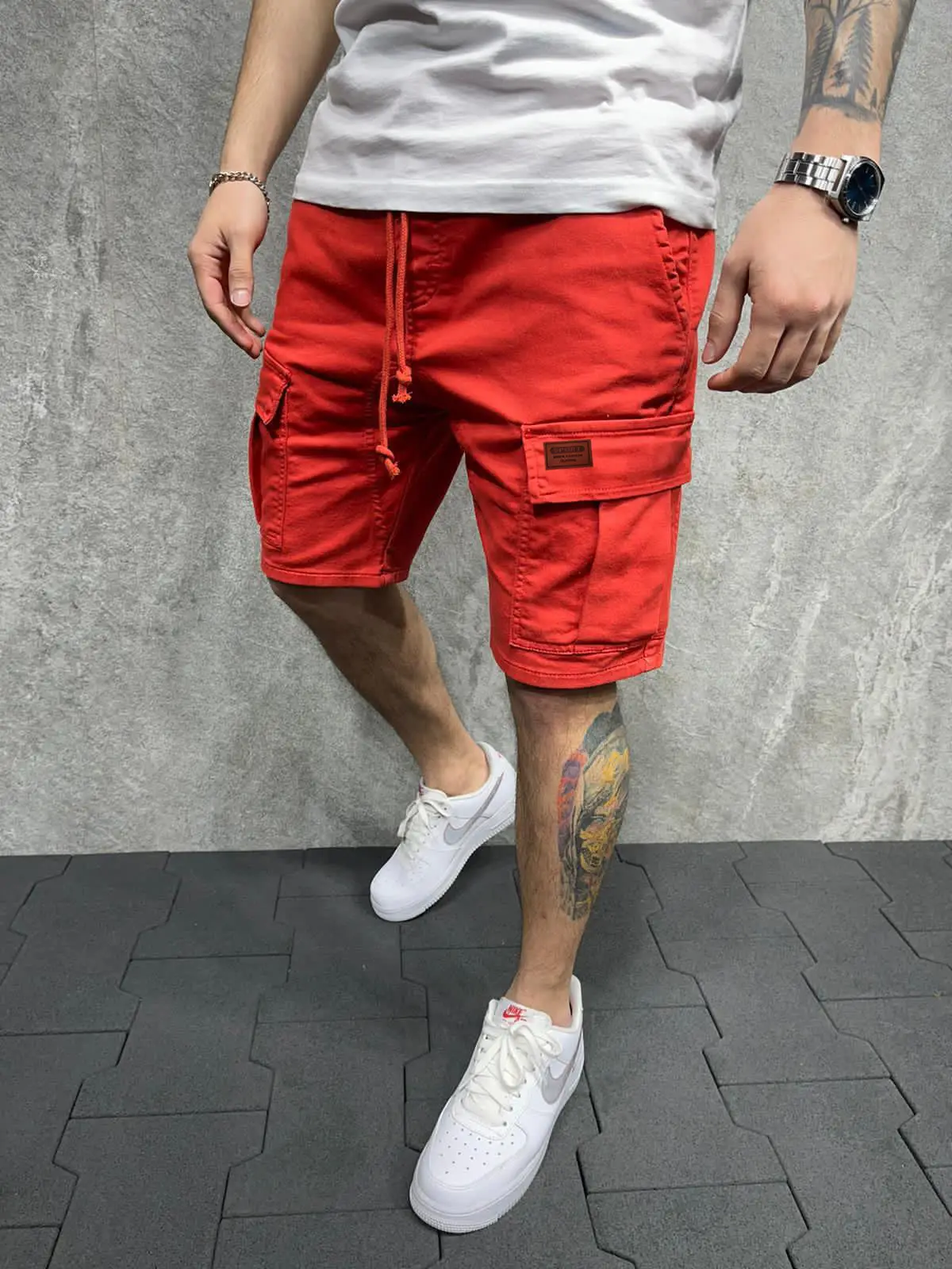 Workwear Shorts Cotton Loose Plus Size Five-point Pants