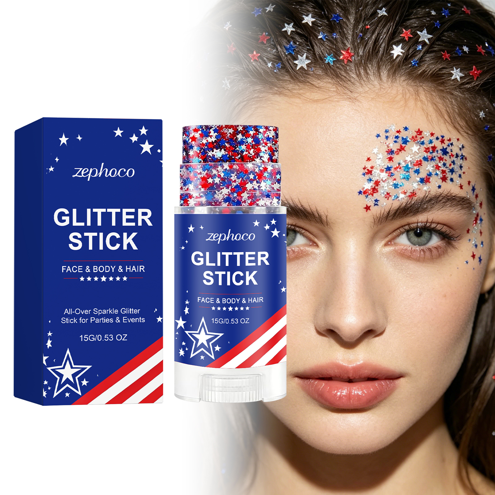Star Glitter Makeup Stick 15g