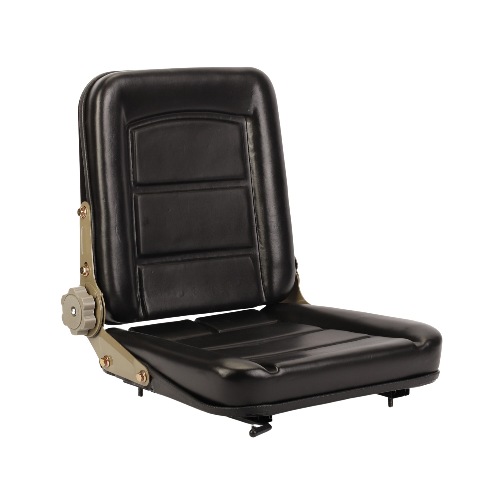 Universal Adjustable Movable Tractor Seat, Fits Forklift Digger Mower Dumper