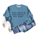 Blue Black Lettering