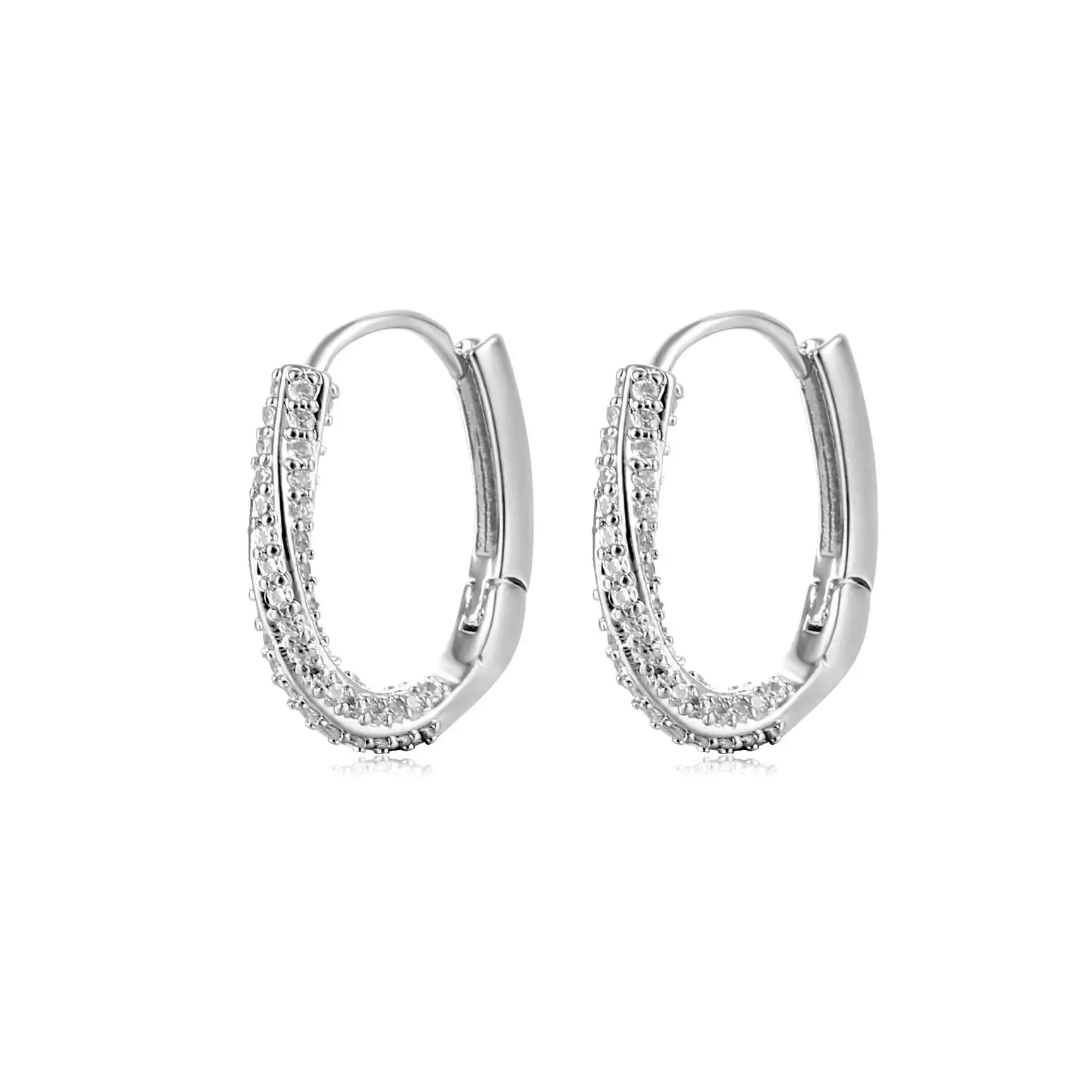 Fashion Hollow Gold Round Earrings