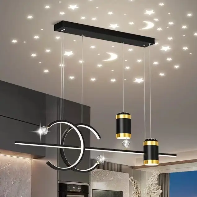 The Restaurant Lights Are Modern and Minimalist