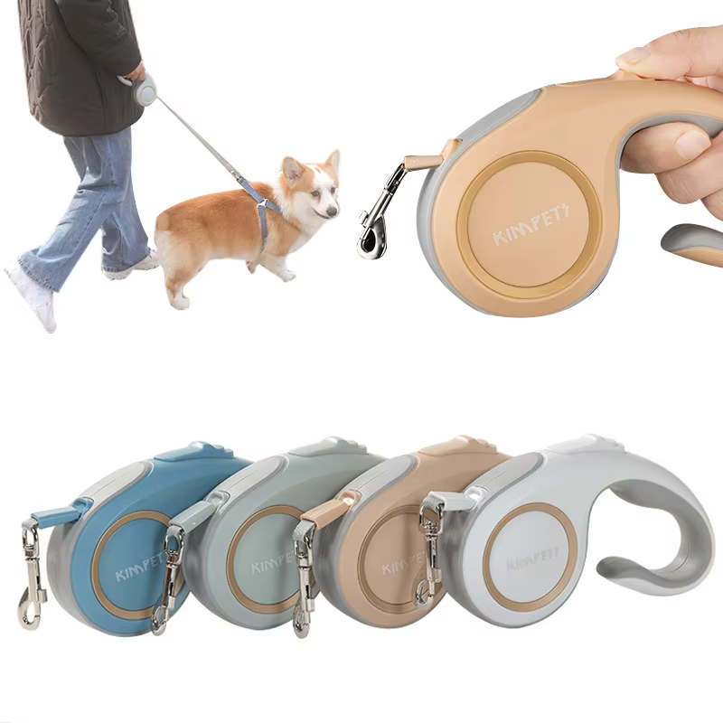 Pet Dog Teddy Automatic Telescopic Leash, Cat And Dog Leash, 3m Outdoor Dog Walking Leash