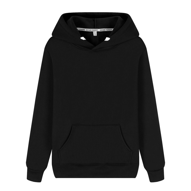 Title 9, Non-Fleece Solid Color Hooded Pullover Sweater