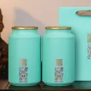 Green High Double Pot With Bag