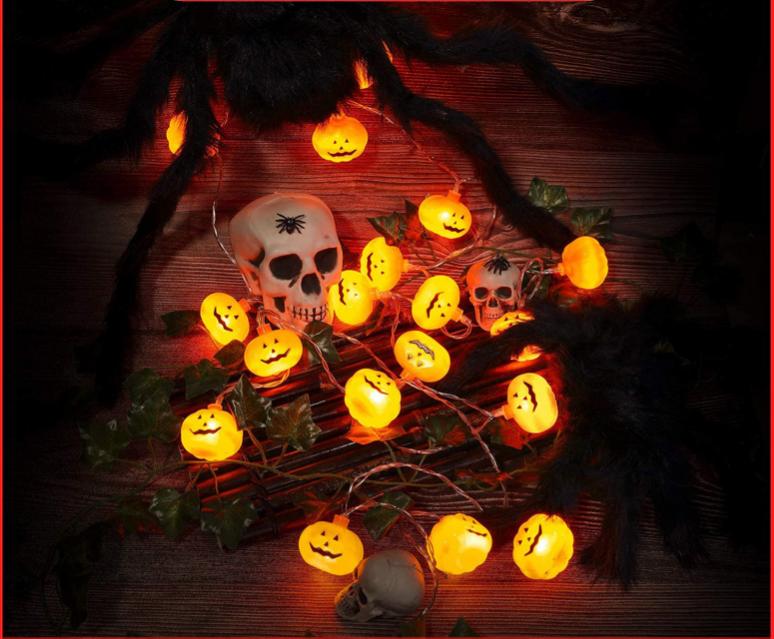 Halloween Decoration Pumpkin Lantern Led Lantern String