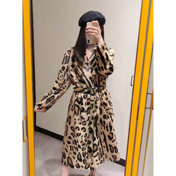 Title 5, Long Plush Coat Women