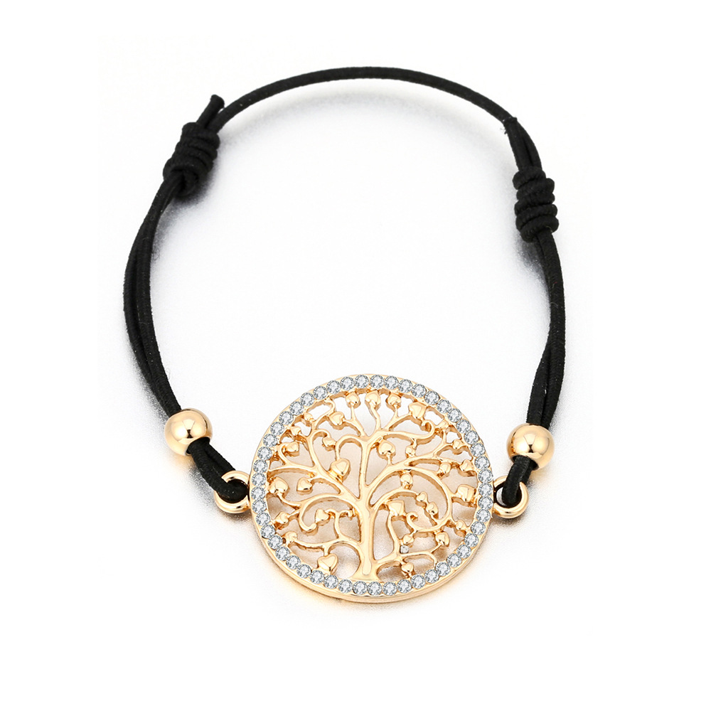 Student Bracelet Summer Tree Of Life Bracelet Ethnic Wind Braided Bracelet Tree Of Life Hand Rope Net Red Jewelry