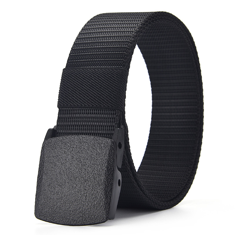 Title 1, Canvas Belt Men Automatic Buckle Outdoor