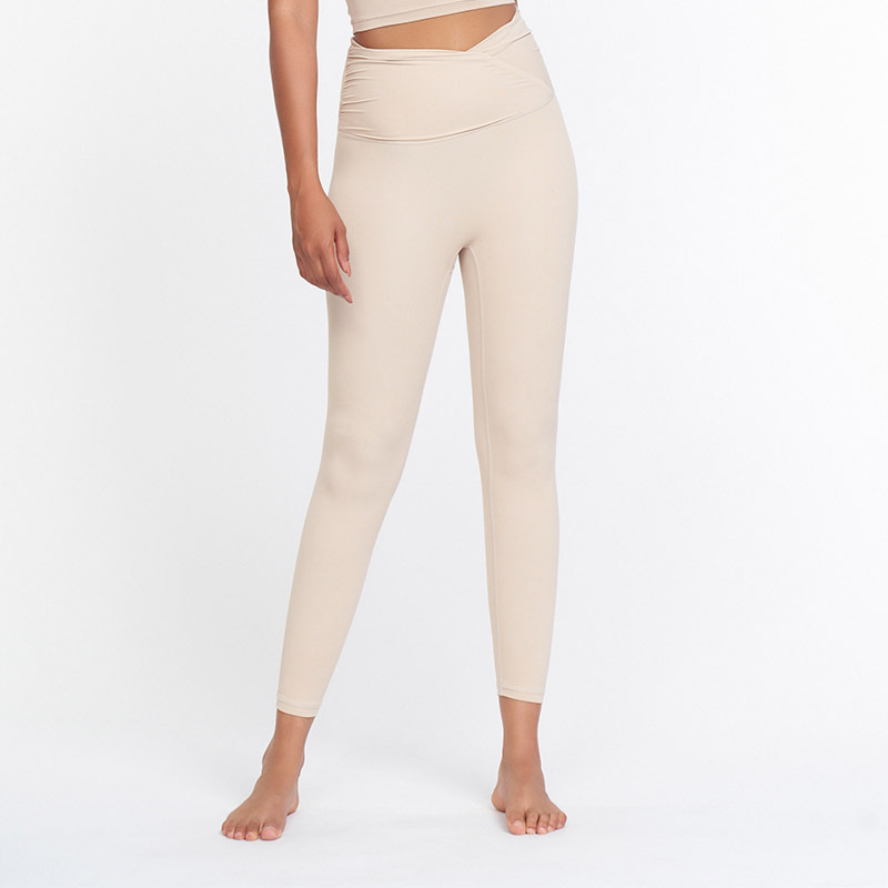 Women's High Waist Hip Lift Peach Hip Sports Running Tights