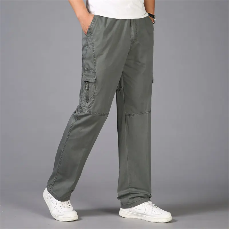 Thin Fat Pants Korean Style Loose Straight