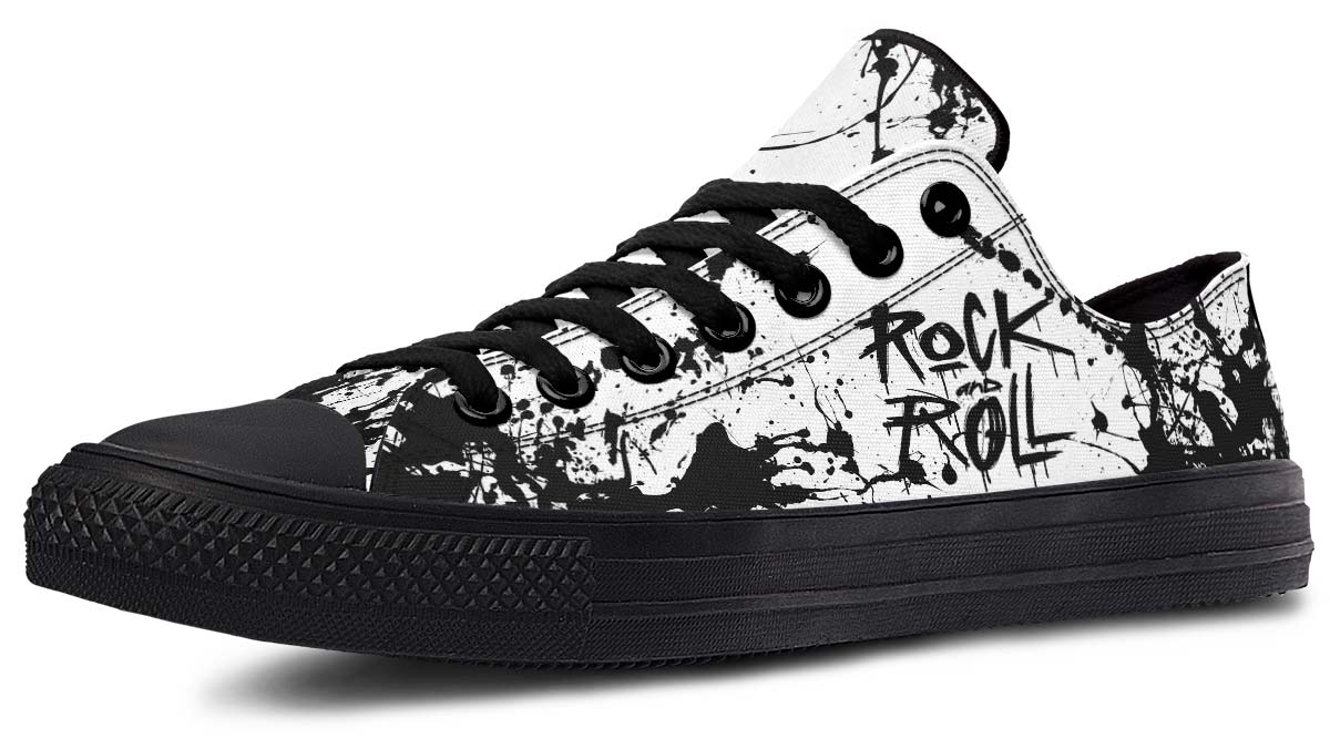 Fashion Print Couple Low-Top Canvas Shoes