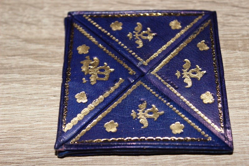 Sheepskin Folding Coin Purse, picture 9 of 12