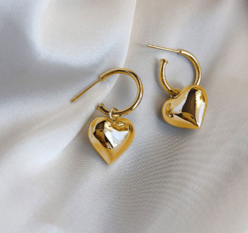 Women's Cool Style Simple Korean Sterling Silver Pin Earrings