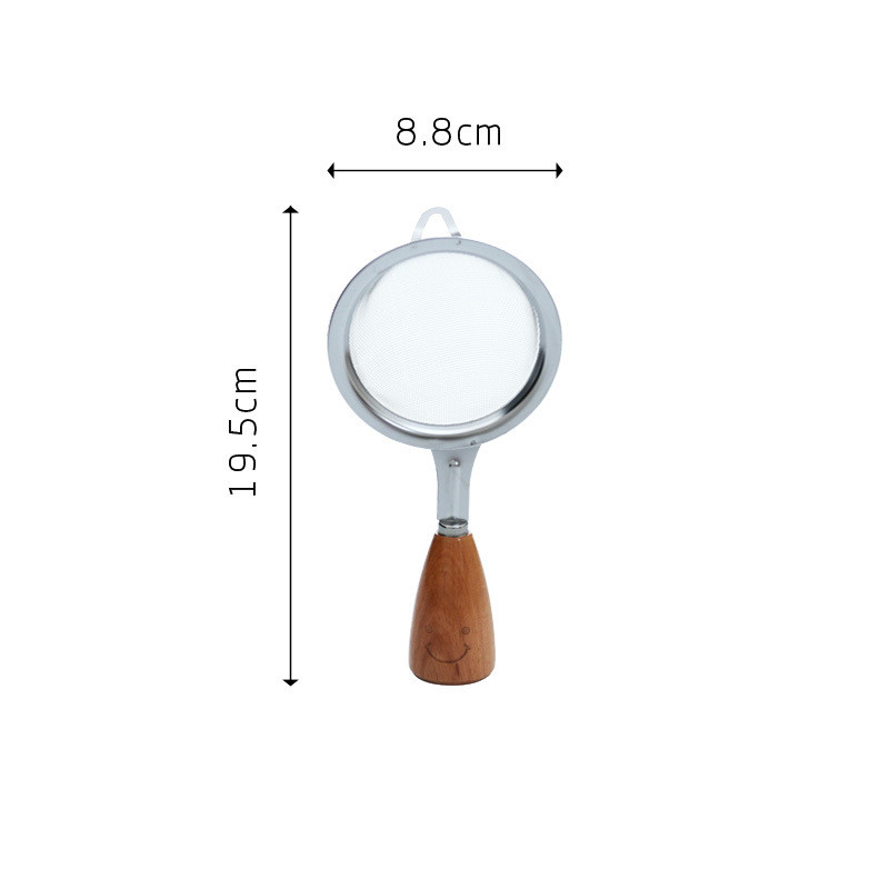 F012 Smiley Slotted Spoon