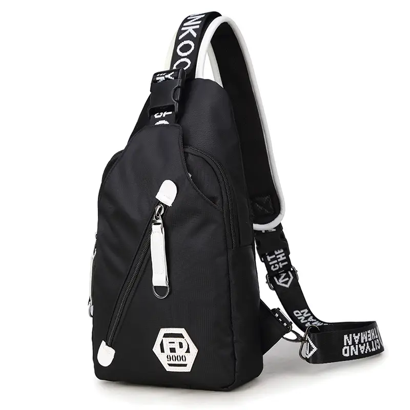 Men's Chest Bag Crossbody Sling Backpack for Travel and Daily Use