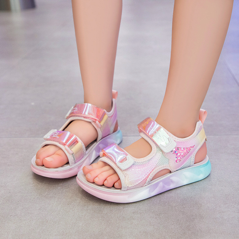 Girls' Beach Shoes With Polyurethane Soft Soles