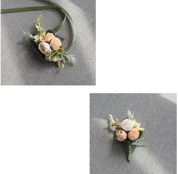 Gift Wrapping Groom And Groomsman Corsage — foto 9