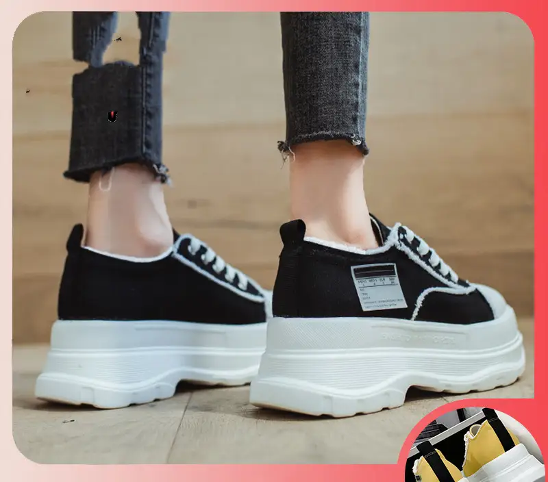 Sports And Leisure Platform Shoes Increase The Trend Of Women's Shoes