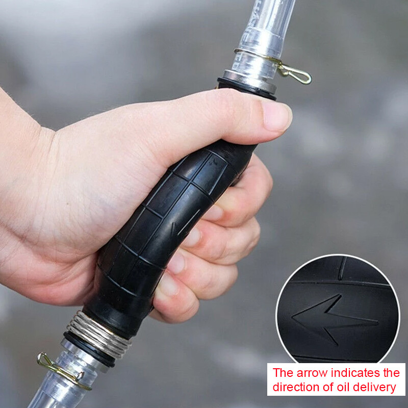 Fuel Primer Bulb Hand Pumps D Iesel Petrol-Priming Non Return Valve Car Boat 8mm — image 5