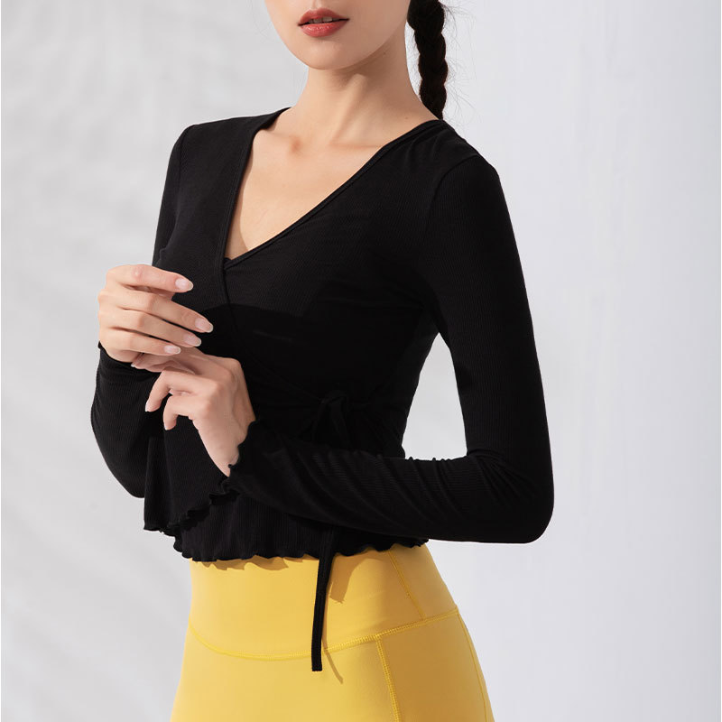 Tight Fitness Solid Color Sports Running T-shirt With Stretch Yoga Clothes