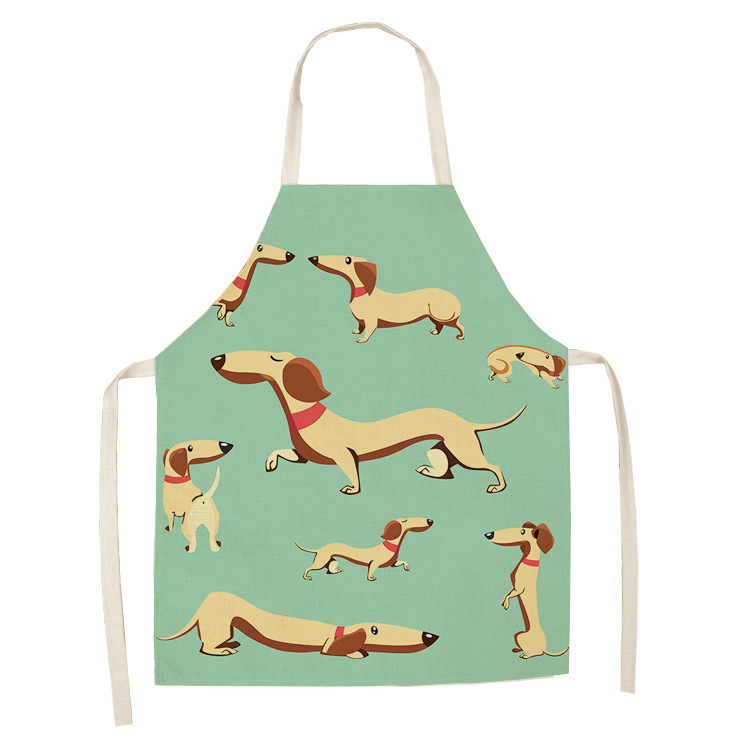 Title 3, Cotton linen cartoon dog apron