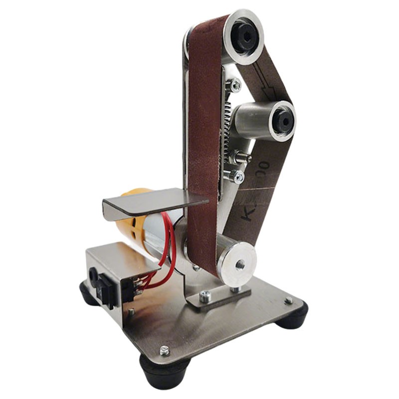 Mini Electric Belt Sander Grinder DIY Polishing Machine Sanding Tools Kit C — image 4
