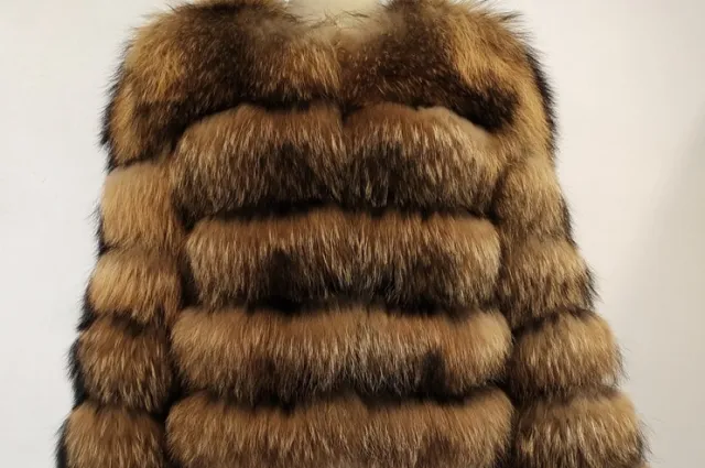 Women's Fur Coat Is Popular In Europe And America Raccoon Dog Hair - Shop at LoveMi