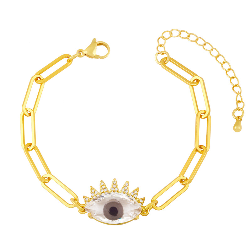 European Beauty Simple Thick Chain Bracelet