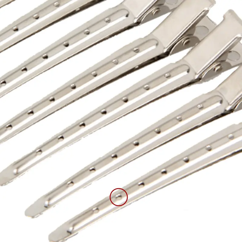 Fashion Hairdressing Stainless Steel Duckbill Clip