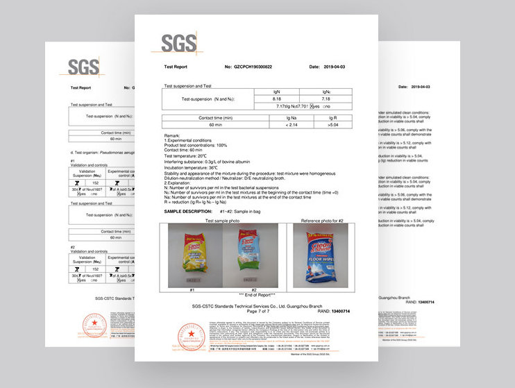 Title 3, Disinfection wipes