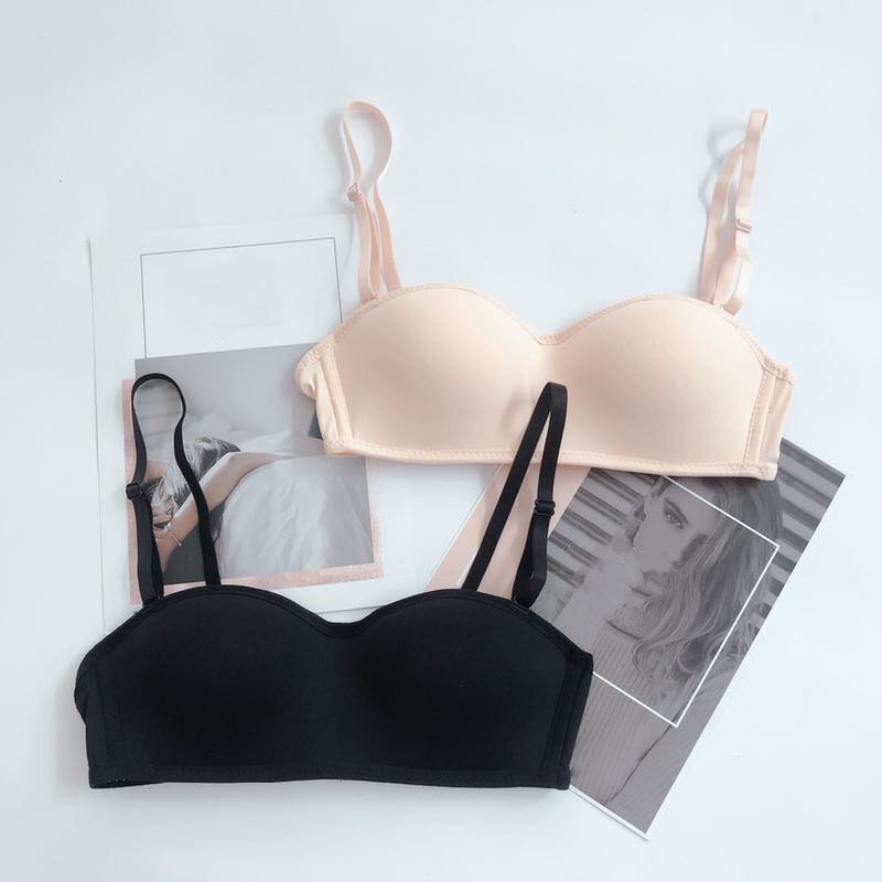 Title 7, Gathered non-slip lingerie bra