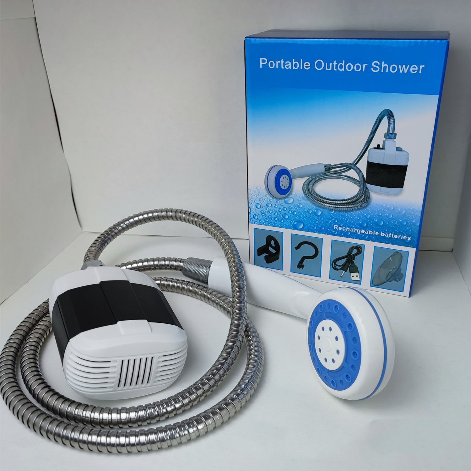 USB Charging Outdoor Camping Electric Bathing Machine - Image 5