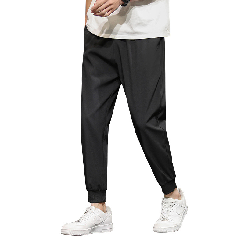 Title 3, Mens Casual Trousers Harlan Nine-point Beam Pa...