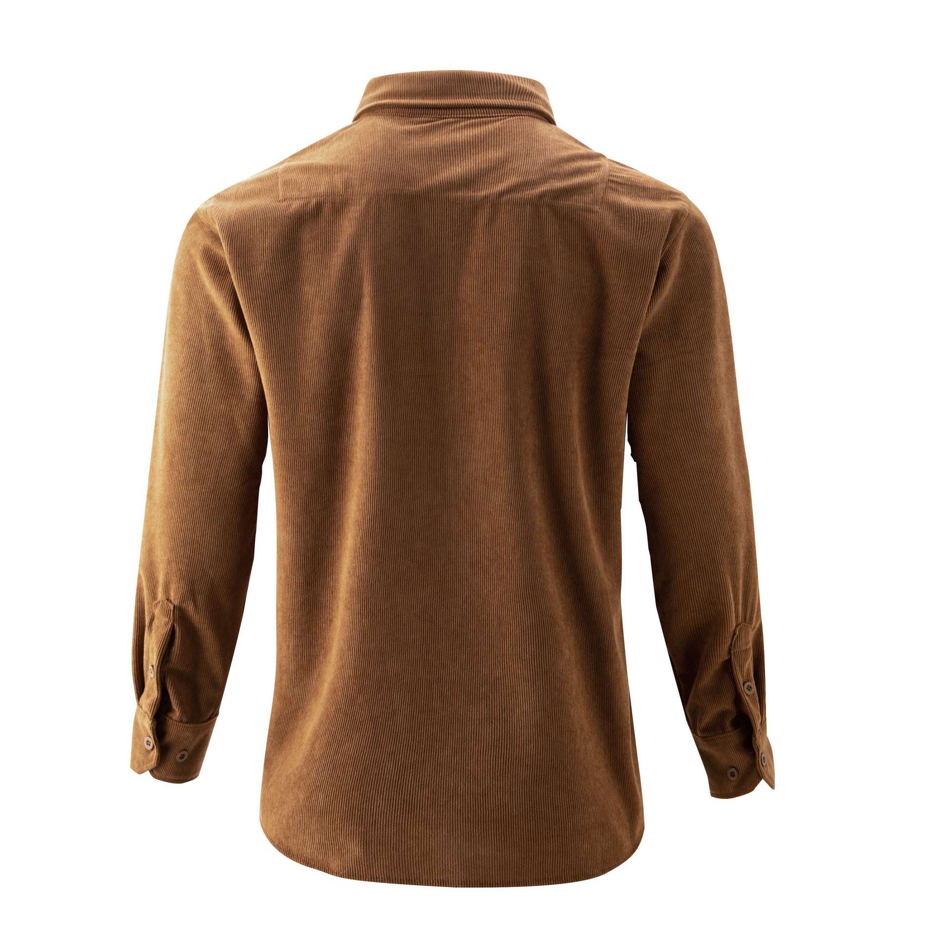 Japanese Corduroy Men's Business Slim Casual Shirt