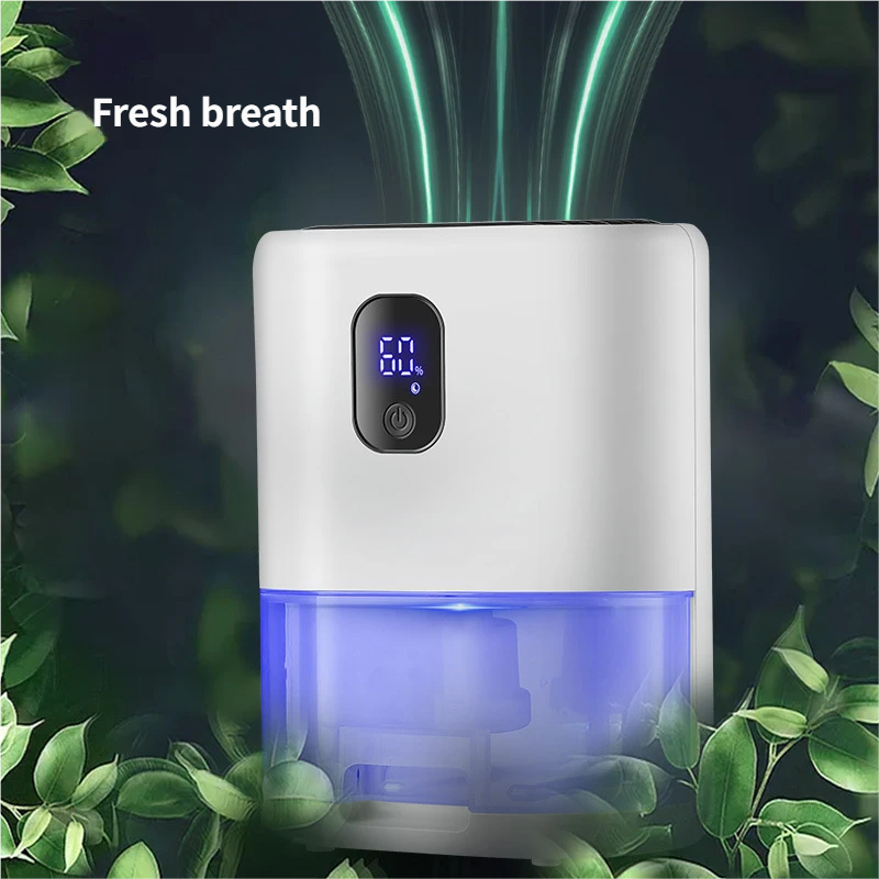 Portable Dehumidifier, 500-600ml Dehumidification Capacity